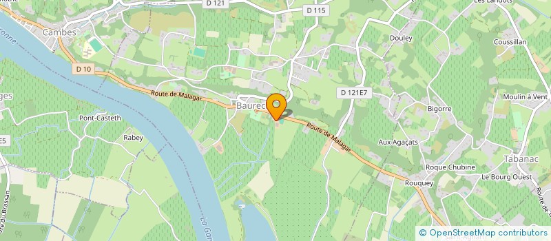 localisation de l'entreprise BX JUMP  BAURECH