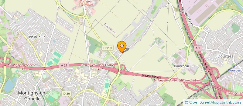 localisation de l'entreprise BXAMZ à HENIN-BEAUMONT