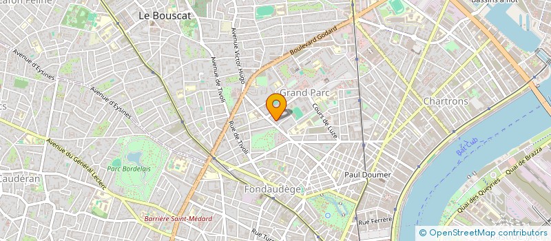 localisation de l'entreprise BXAPERO à BORDEAUX