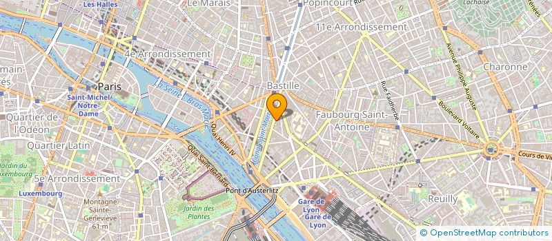 localisation de l'entreprise BXFRA à PARIS