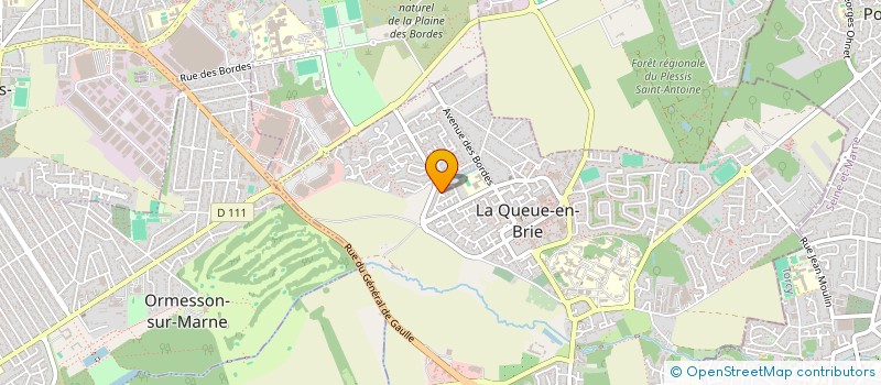 localisation de l'entreprise BXH à LA QUEUE-EN-BRIE
