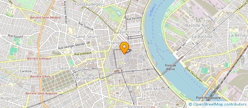 localisation de l'entreprise BXIA  BORDEAUX