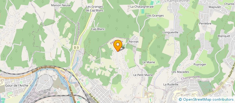 localisation de l'entreprise BXL INVEST  PERIGUEUX