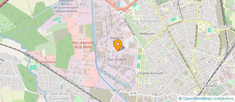 localisation de l'entreprise BXP à REIMS