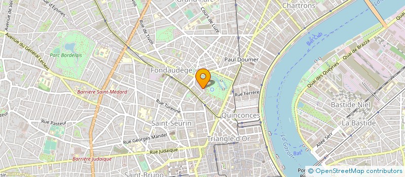 localisation de l'entreprise BXRISER à BORDEAUX