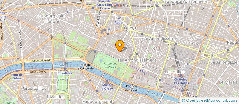localisation de l'entreprise BXS & CO à PARIS