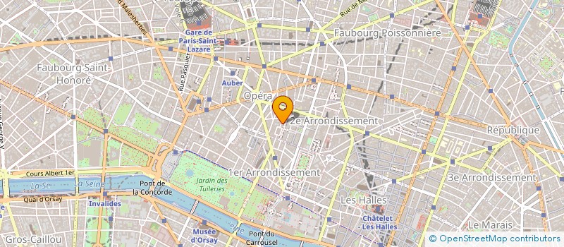 localisation de l'entreprise BY à PARIS
