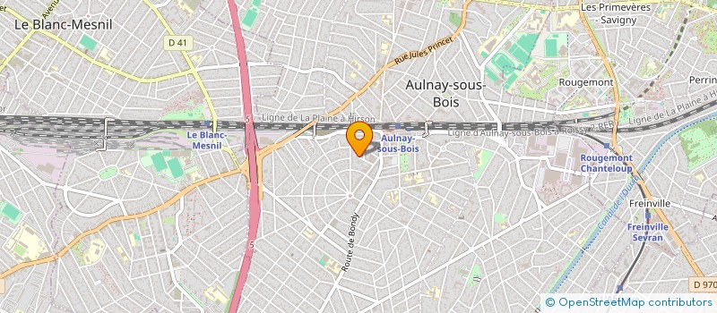localisation de l'entreprise BY  AULNAY-SOUS-BOIS
