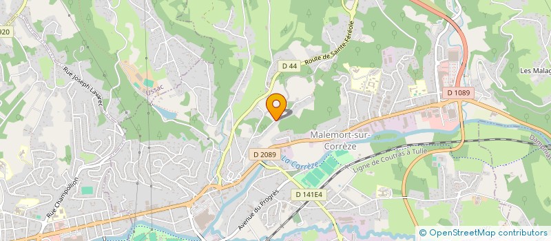 localisation de l'entreprise BY  MALEMORT