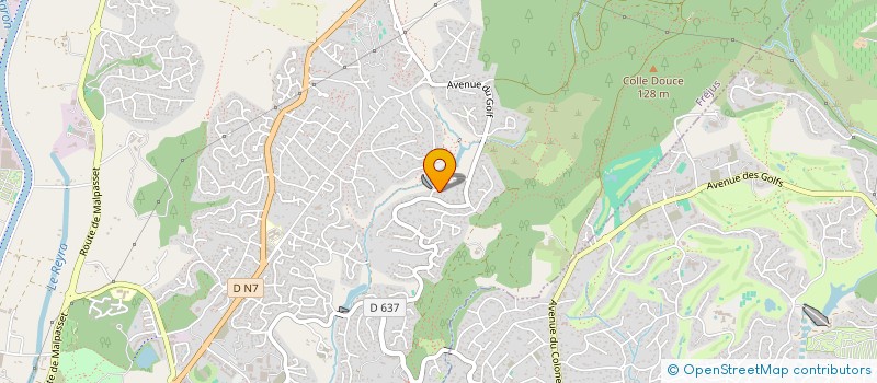 localisation de l'entreprise BY  FREJUS