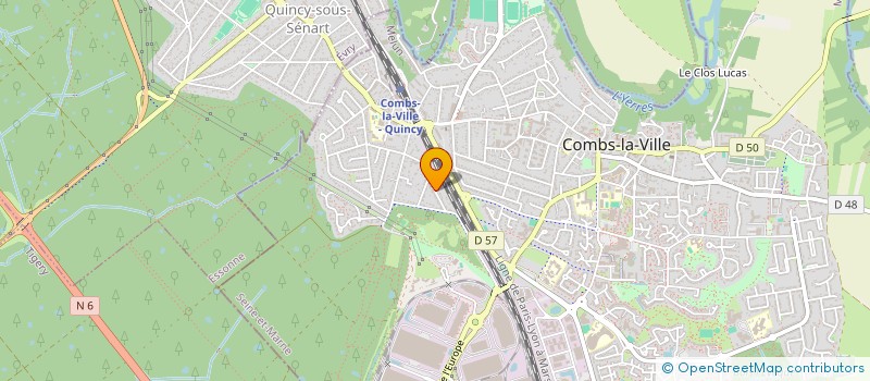 localisation de l'entreprise BY.A  COMBS-LA-VILLE