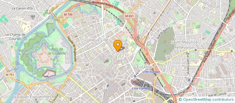 localisation de l'entreprise BY ADC à LILLE