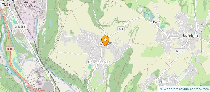 localisation de l'entreprise BY AMANY  CHAMPAGNIER