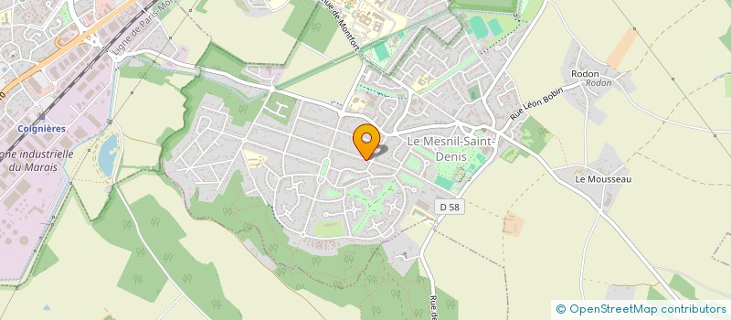 localisation de l'entreprise BY AUDIT ET EXPERTISE  LE MESNIL-SAINT-DENIS