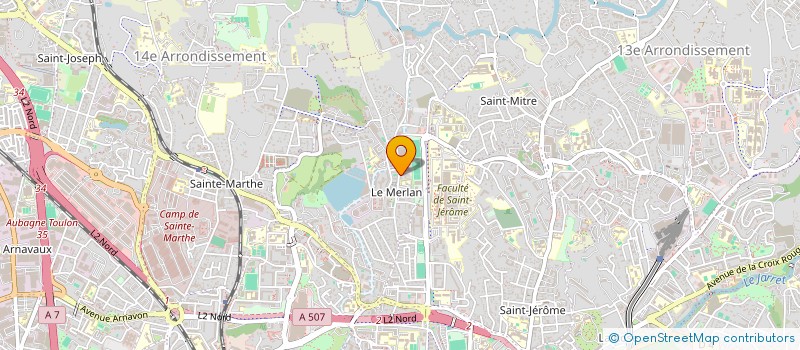localisation de l'entreprise BY B & A à MARSEILLE