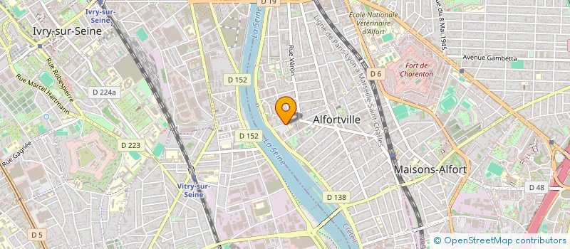 localisation de l'entreprise BY BABYLON  ALFORTVILLE