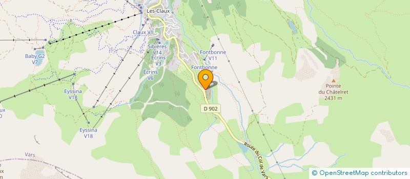 localisation de l'entreprise BY BILLY  VARS