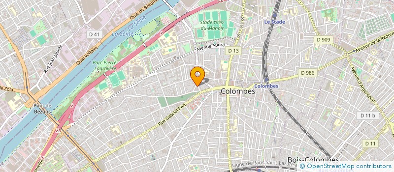 localisation de l'entreprise BY BOU BARBER SHOP COLOMBES  COLOMBES