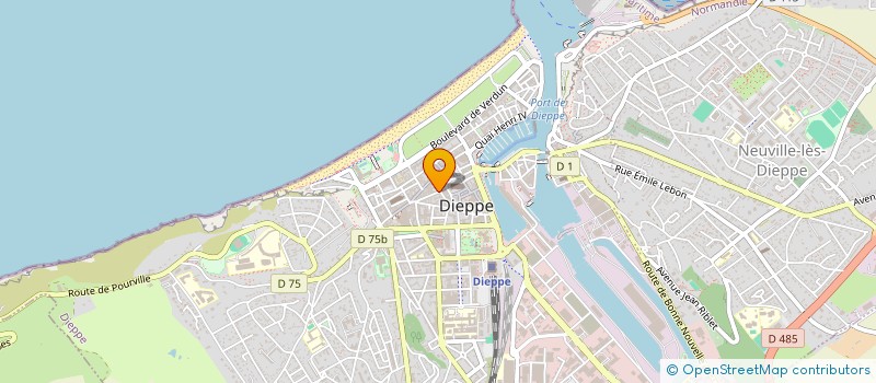 localisation de l'entreprise BY BRUNETTE à DIEPPE