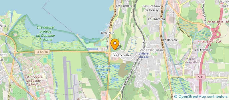 localisation de l'entreprise BY CARRELAGE  VIVIERS-DU-LAC