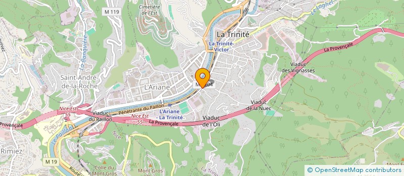 localisation de l'entreprise BY CBD à LA TRINITE