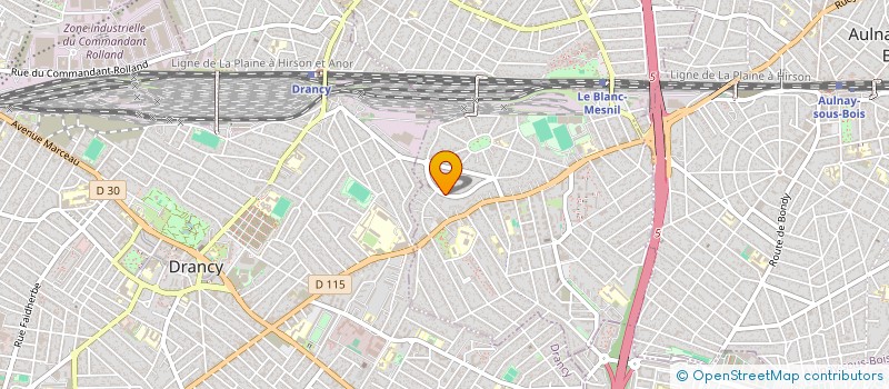 localisation de l'entreprise BY CENTRAL  LE BLANC-MESNIL