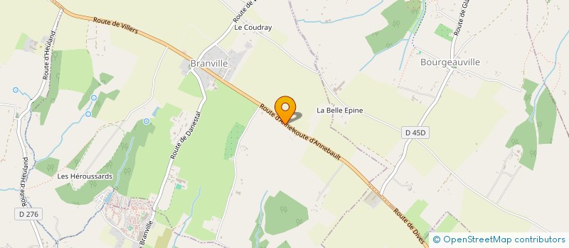 localisation de l'entreprise BY CHAB'  ANNEBAULT