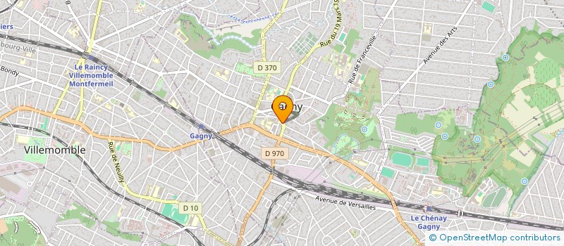 localisation de l'entreprise BY CHARLIE FORMATION  GAGNY