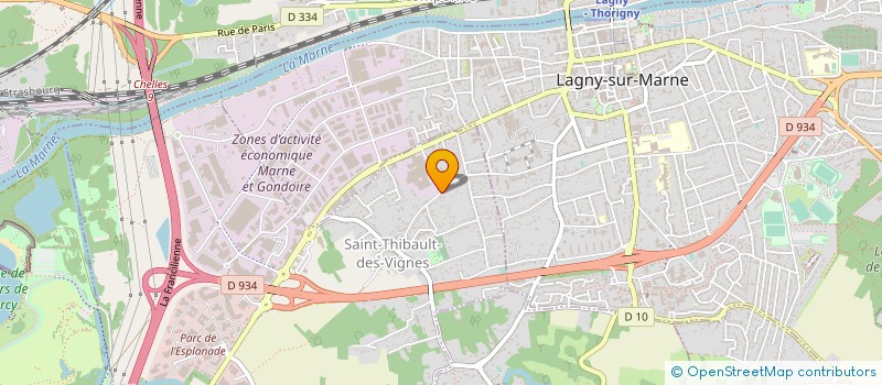 localisation de l'entreprise BY CHONCHON  SAINT-THIBAULT-DES-VIGNES