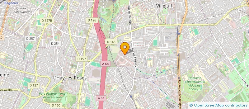 localisation de l'entreprise BY CITY HOLDING  VILLEJUIF