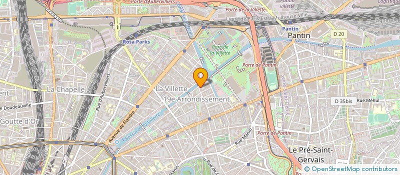 localisation de l'entreprise BY COLINE à PARIS