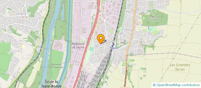 localisation de l'entreprise BY CONCEPT  FEYZIN