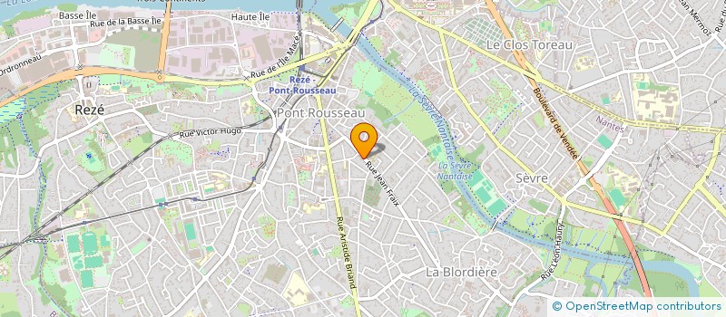 localisation de l'entreprise BY CONSEILS  REZE