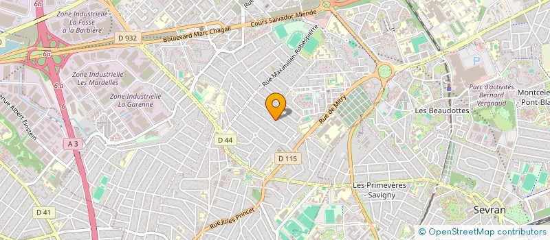localisation de l'entreprise BY CONSULTING à AULNAY-SOUS-BOIS