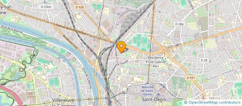 localisation de l'entreprise BY CONSULTING FORMATION à SAINT-DENIS