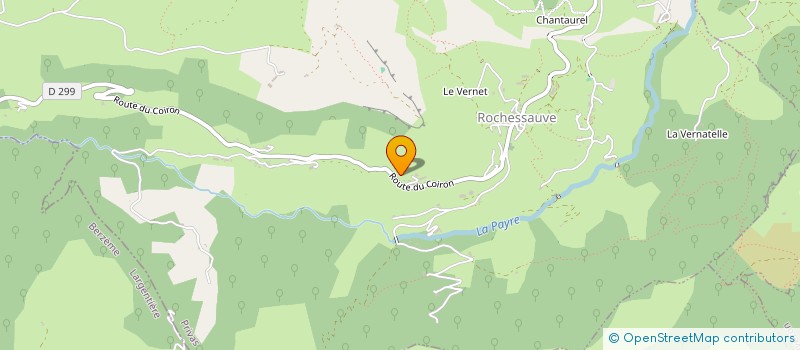 localisation de l'entreprise BY CYFAR  ROCHESSAUVE