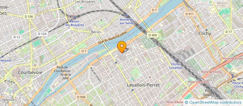 localisation de l'entreprise BY DAY à LEVALLOIS-PERRET