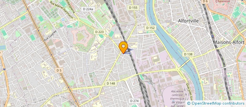 localisation de l'entreprise BY DENTAL  ALFORTVILLE