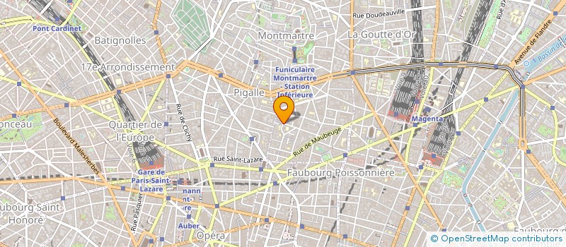 localisation de l'entreprise BY DESIGN SAS  PARIS 9