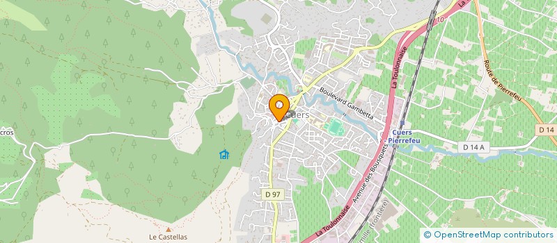 localisation de l'entreprise BY DTSL  CUERS