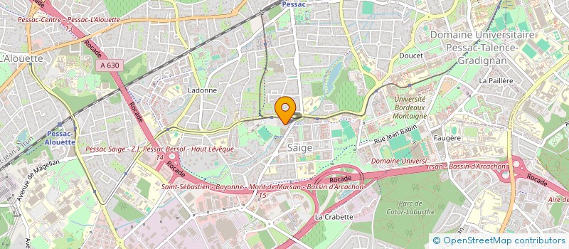 localisation de l'entreprise BY-DUTERTRE à PESSAC