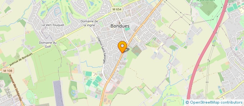 localisation de l'entreprise BY ELODY D  BONDUES