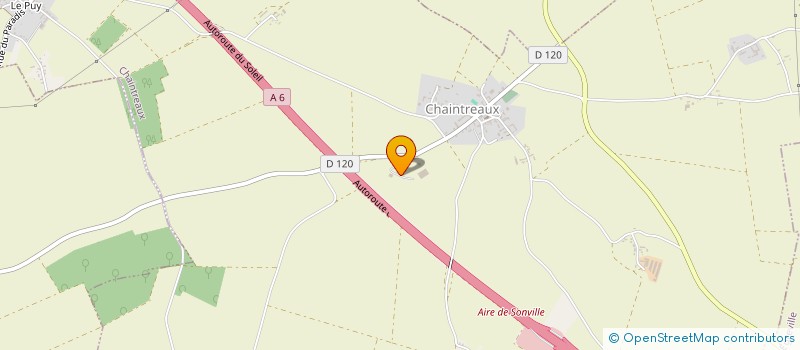 localisation de l'entreprise BY FANNY D  CHAINTREAUX