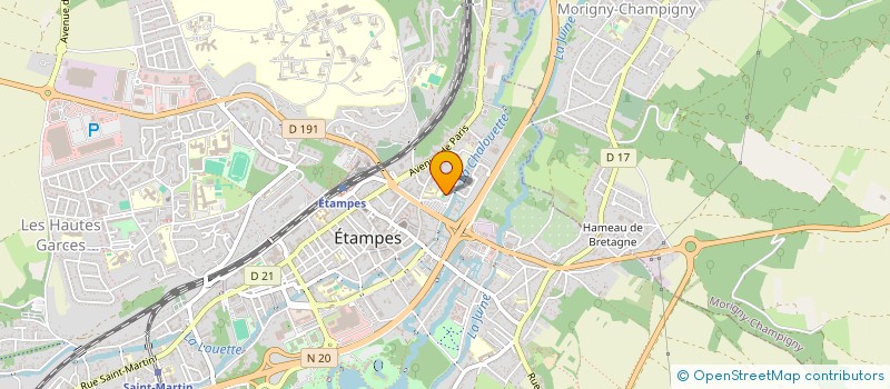 localisation de l'entreprise BY FOOD à ETAMPES