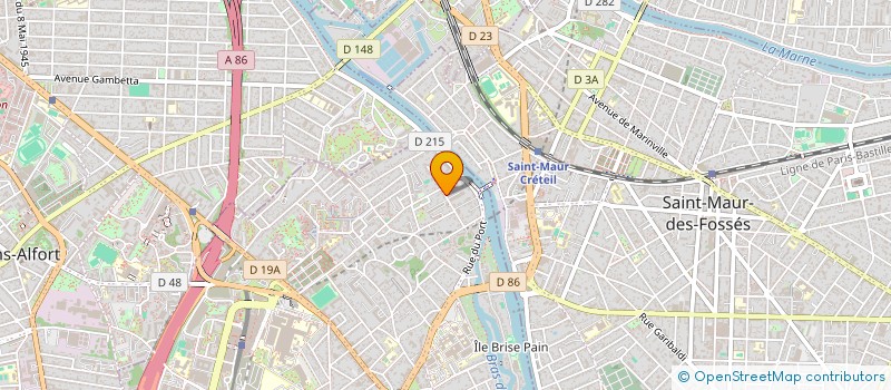 localisation de l'entreprise BY IMMO à CRETEIL