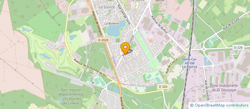 localisation de l'entreprise BY INTERNATIONAL PAELLA à ORLEANS