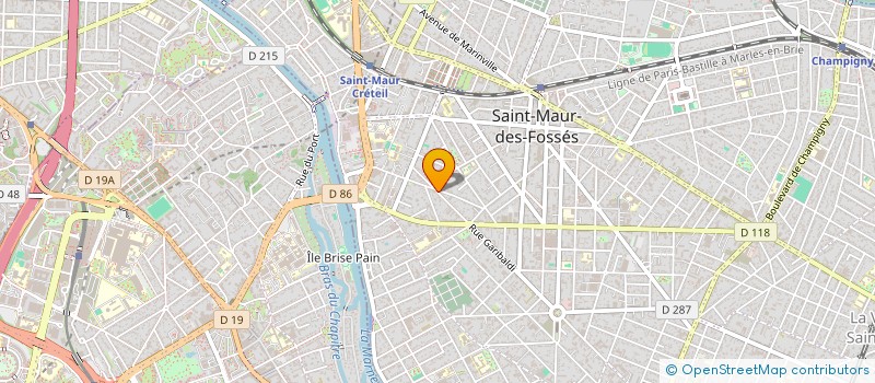 localisation de l'entreprise BY INVEST à SAINT-MAUR-DES-FOSSES