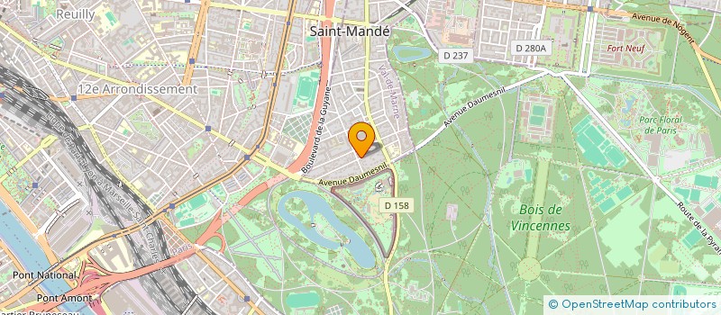 localisation de l'entreprise BY INVEST à SAINT-MANDE