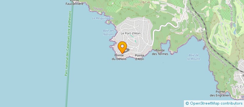 localisation de l'entreprise BY INVEST à SAINT-CYR-SUR-MER
