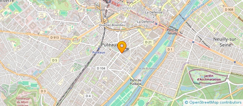 localisation de l'entreprise BY JF  PUTEAUX